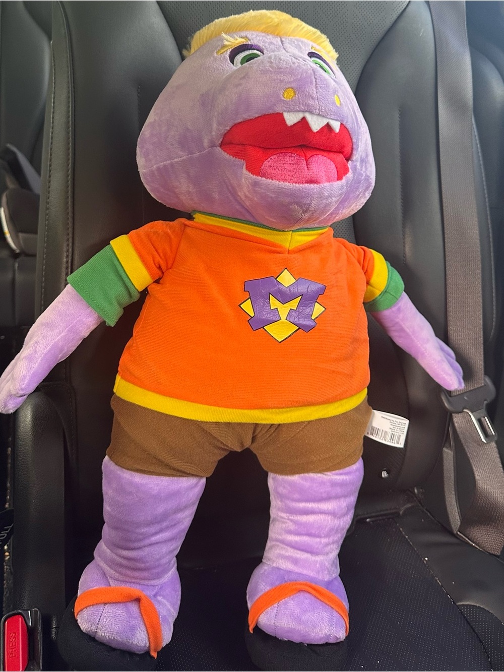 Chuck E Cheese Mr. Munch Plush Stuffed Animal Doll Large 22"-23" toy